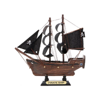 两件5折～AOZORAPIRATESHIP15世纪暗黑世界海盗船模型