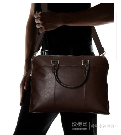 FOSSIL 化石  Mercer MBG9063 真皮公文包