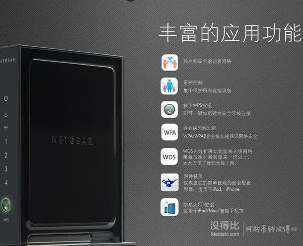 好久不見！Netgear 網(wǎng)件 WNR2000 300M 無線路由器    79元（99-20）