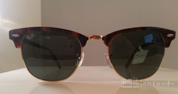 Ray-Ban 雷朋 RB3016 Clubmaster 復(fù)古款太陽鏡