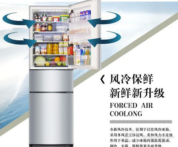Panasonic 松下 NR-C32WP2-S 三門冰箱（316升、變頻風冷）   4299元包郵（4499-200）