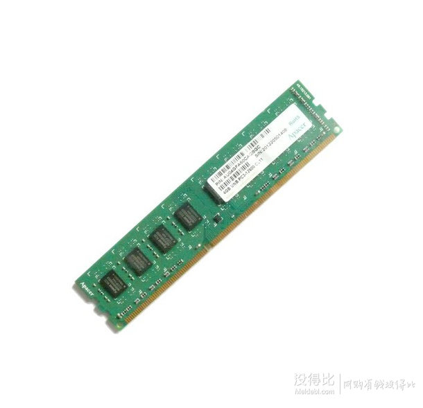 Apacer 宇瞻 經典 DDR3 1600 4G 臺式機內存 116元(126-10)