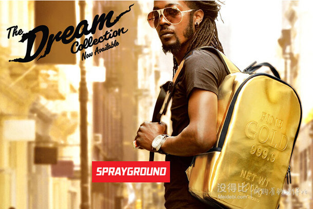 美國潮牌：Sprayground Galaxy 2.0 專業(yè)雙肩背包 B029  239.4元包郵（399-195.6）