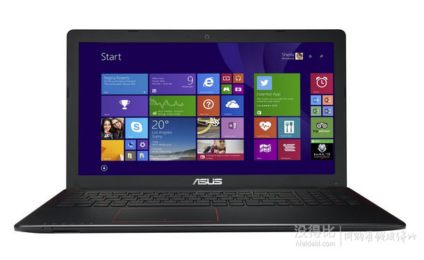 ASUS 華碩 FX50J 15.6英寸游戲本（i5-4200H，4G，1TB，GTX950M，1080P） 4599元包郵