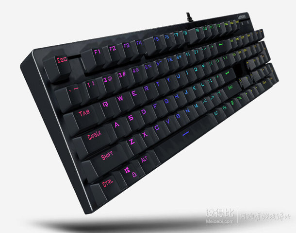 Lenovo 聯(lián)想 MK100 87鍵 機(jī)械鍵盤 199元包郵