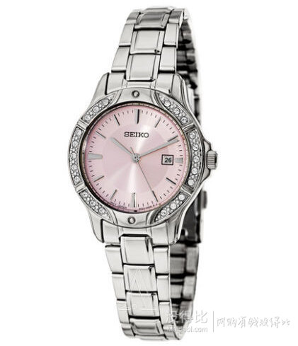好價再來：Seiko 精工 Bracelet SUR869 精工女士鑲鉆石英表