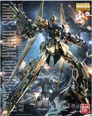 天貓680元！ BANDAI 萬(wàn)代 1/100 MG百式Ver.2.0 高達(dá)模型 黃金百式電鍍版