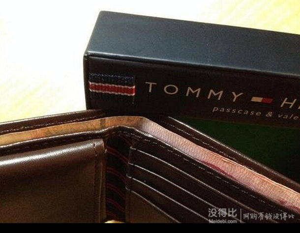 Tommy Hilfiger 湯米  男士 真皮 短款 錢包
