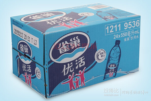 手機(jī)端：雀巢優(yōu)活飲用水330ML*24瓶 整箱 19.9元