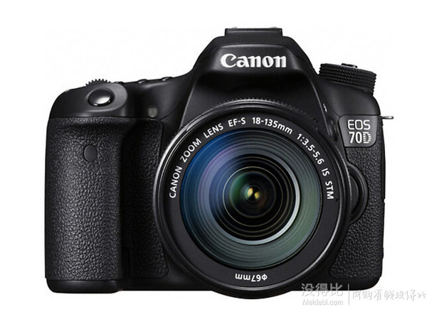 Canon 佳能 EOS 70D 單反套機 （EF-S 18-135mm f/3.5-5.6 IS STM鏡頭）6399元包郵（贈品豐富）