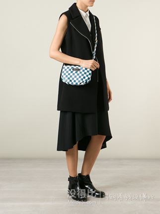 Marc by Marc Jacobs New Q  迷你格紋斜挎包