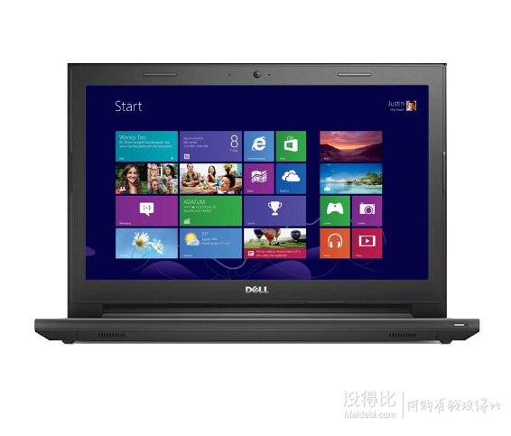 再降100元！Dell戴爾 Ins15CR-4528B 15寸筆記本(I5/4G/500G/2G獨(dú)顯) 2999元包郵