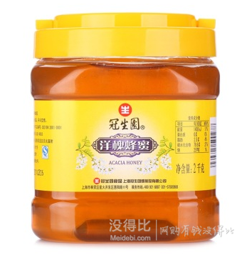 冠生園 洋槐蜂蜜2000g+湊單 麥片 50.8元(100.8-50券，可掃一掃)