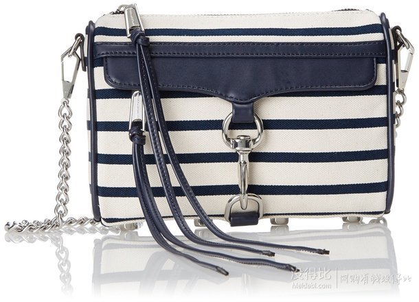 2015新款！Rebecca Minkoff MINI MAC 帆布款單肩包