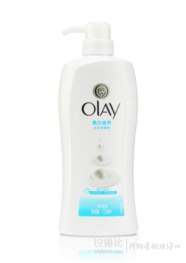 OLAY  玉兰油美白滋润沐浴乳720ml 19.9/瓶（39.9，3件5折）