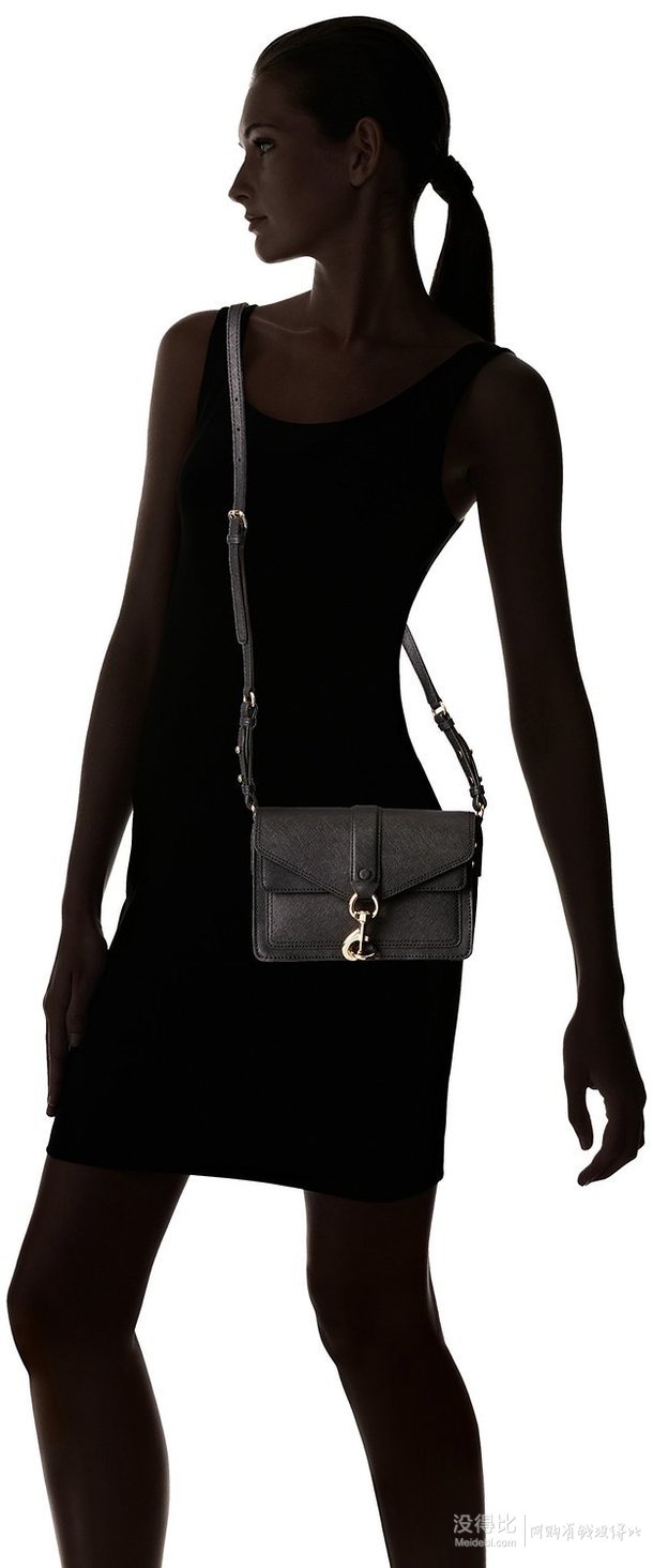 直郵價好！Rebecca Minkoff 瑞貝卡·明可弗 女士真皮挎包