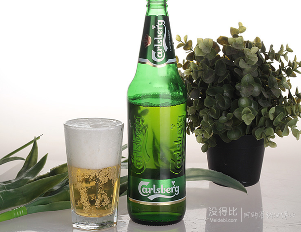 折合4元/瓶！Carlsberg 嘉士伯 啤酒640ml*12瓶 48元