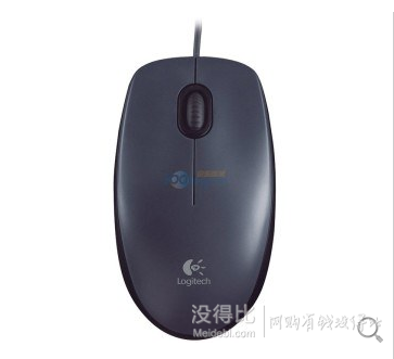 Logitech 羅技 M90 有線鼠標 黑色