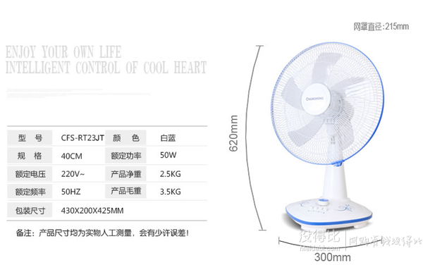 手機端：CHANGHONG 長虹 CFS-RT23JT 臺扇 +湊單品  70.9元（89，湊單滿減）
