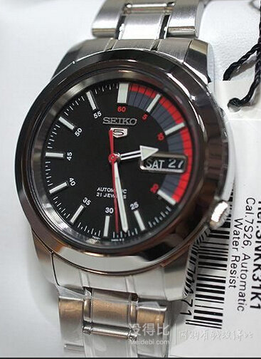 Seiko  精工5號男款自動機械腕表SNKK31