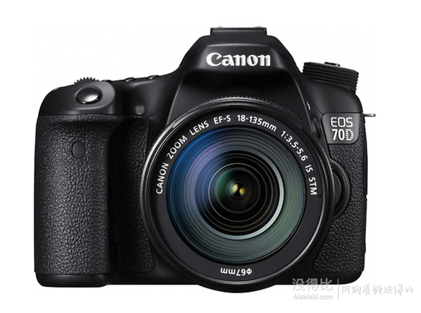 Canon 佳能  EOS 70D 單反套機(jī) （EF-S 18-135mm f/3.5-5.6 IS STM鏡頭）  6699元包郵