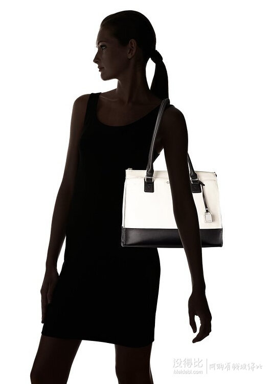 Calvin Klein Modena 女士真皮手提包