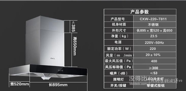 Sacon 帥康 CXW-200-T811+QA-E2-35C 煙灶套餐  2799元包郵