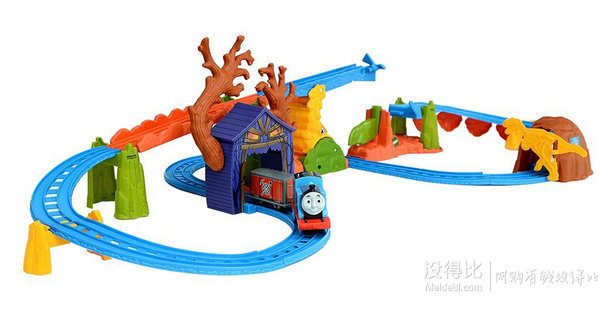 Thomas&;Friends 托馬斯 電動系列之幽靈探險之旅套裝BMF09+餐具套裝 DKH30  189元包郵