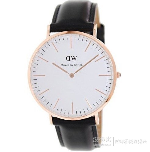 情侶對(duì)表！Daniel Wellington 女士 0508DW 時(shí)尚腕表 皮帶款