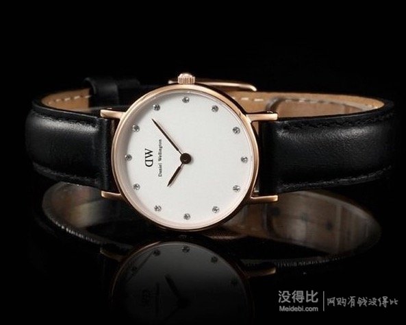 Daniel Wellington 女士 0901DW 經(jīng)典皮表帶款時(shí)尚腕表