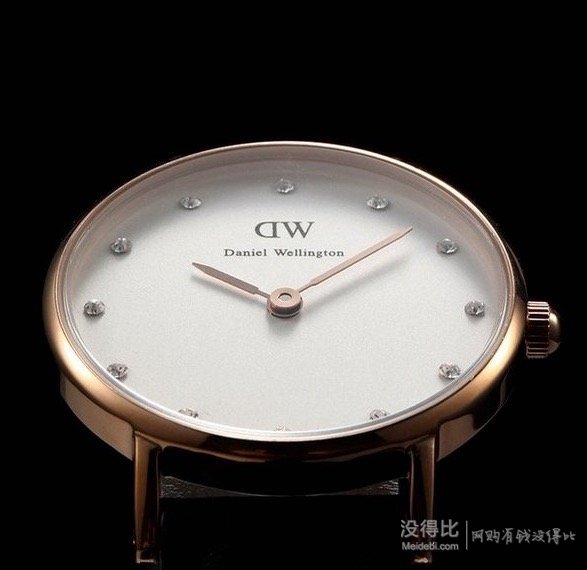 Daniel Wellington 女士 0901DW 經(jīng)典皮表帶款時(shí)尚腕表