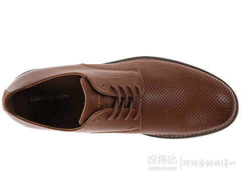 Calvin Klein 卡爾文·克萊恩 Jeans 男士系帶穿孔皮鞋
