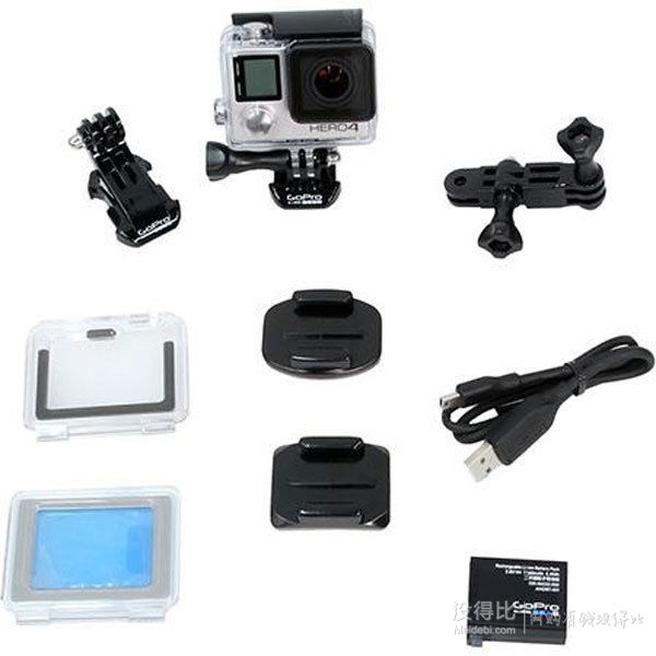 GoPro HERO4銀色款+超級戶外套裝