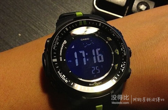 CASIO 卡西歐 PRW-3000-2CR 太陽能 三重感應 6局電波 新款登山表