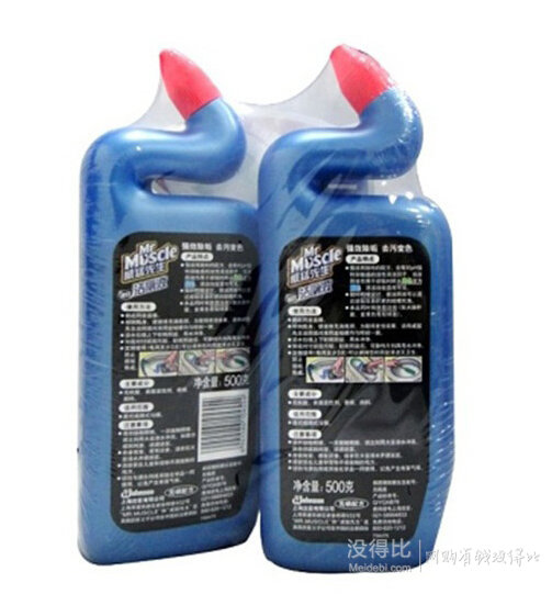 威猛先生 強(qiáng)效雙包裝潔廁液500g*2（瓶裝） 12.8元