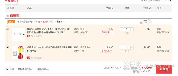 Fxunshi華迅仕 MD-8200D 多功能料理機+湊單品 73元（99，每滿100-30）