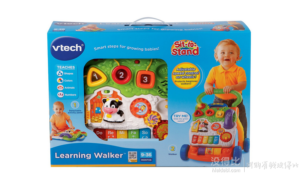 Prime秒殺中！VTech 偉易達(dá) 可調(diào)速嬰幼兒學(xué)步車