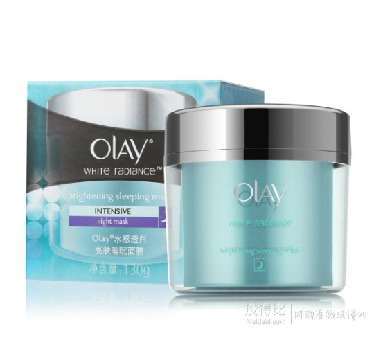 OLAY 玉蘭油 水感透白亮膚睡眠面膜130g 50元