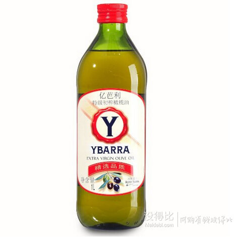 YBARRA 億芭利 特級初榨橄欖油 1L  37.05元包郵（39元，訂購省后）