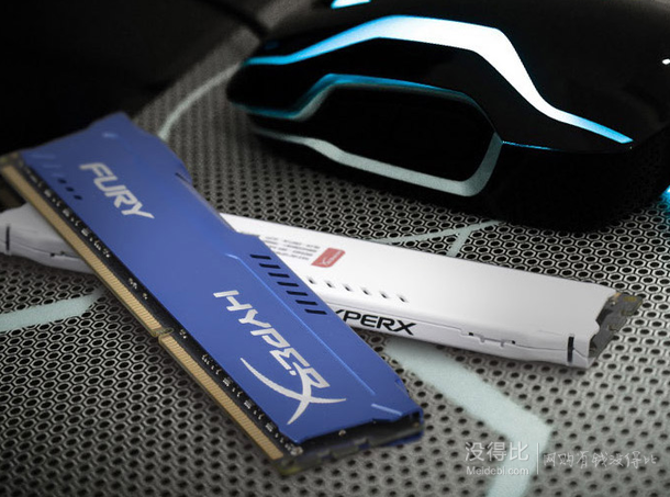 Kingston金士頓  駭客神條 Fury系列 DDR3 1600 8GB臺(tái)式機(jī)內(nèi)存(HX316C10F/8)藍(lán)色