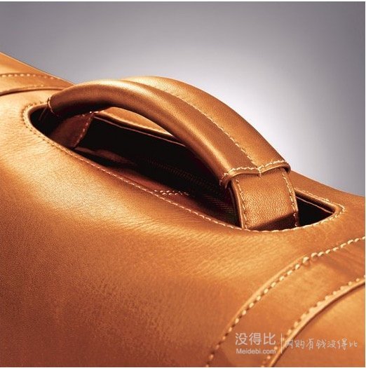 近期好價(jià)！Samsonite 新秀麗 Colombian 真皮公文包