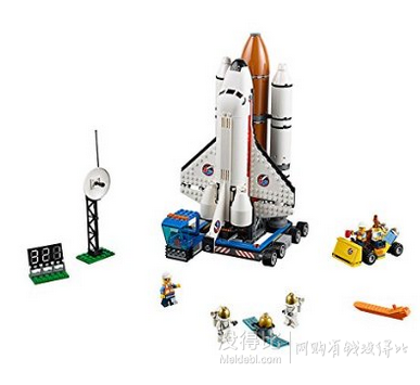 2015新款！LEGO乐高玩具城市系列太空探索宇航中心60080