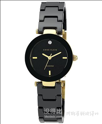 Anne Klein 安妮克萊茵  Black Ceramic Bracelet Watch 黑色陶瓷手鐲型手表
