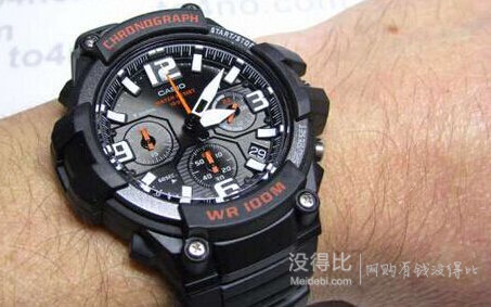 Casio卡西歐 男式精密計(jì)時(shí)腕表 MCW-100H-1AVCF
