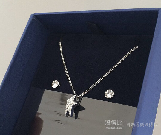 Swarovski施華洛世奇 FlickerStar星星耳環(huán)鏈墜套裝   430元包郵（549元，雙重優(yōu)惠后）