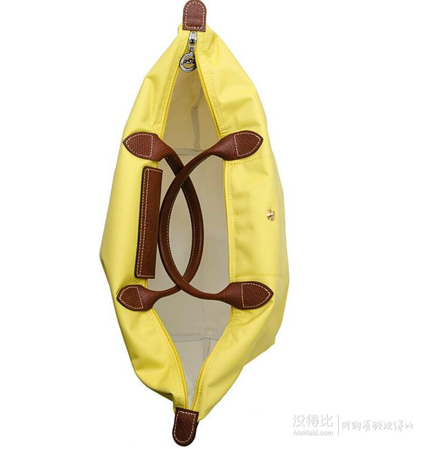 明星同款！LONGCHAMP 瓏驤 Le Pliage系列尼龍短柄中號折疊手提包1623 089174 折405元（480元，每滿1000-100）
