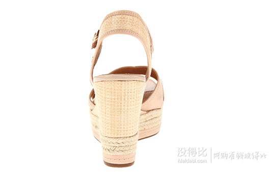 大碼福利！Clarks 坡跟涼鞋