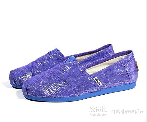 英國品牌：MOSO夏季女休閑帆布鞋 8012055 折49.5元（258，99元2件）