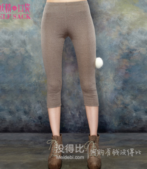 妖精的口袋 天鵝圖案萬用打底褲 132301  9元包郵（雙重優(yōu)惠）