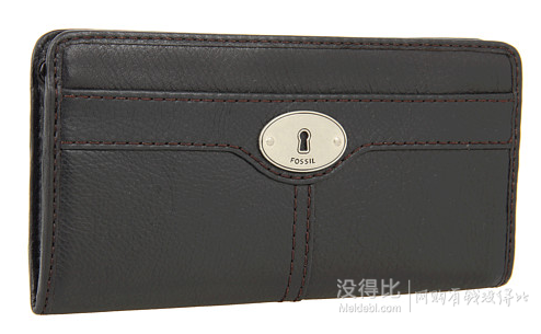 Fossil化石Marlow Zip Clutch女士真皮錢(qián)包